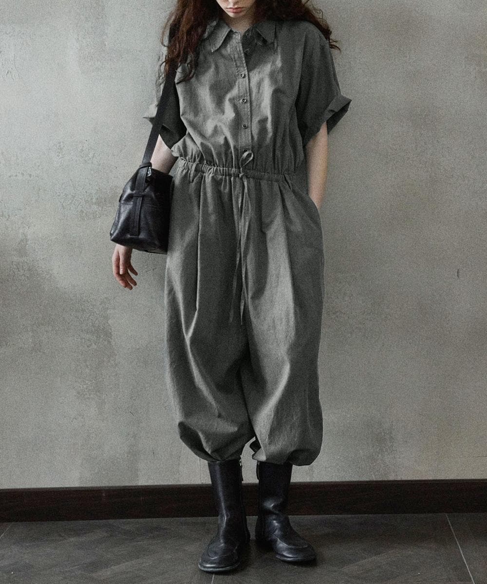 【タグ付き】MULTI FUNC+ ストレッチオールインワン 定価13,750円 JOURNAL STANDARD relume｜【MULTI FUNC+】UVカット / 接触冷感