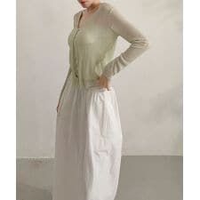 ディケイドクラシック(DECADE CLASSIC)のDECADE CLASSIC Vネックシアーカーディガン