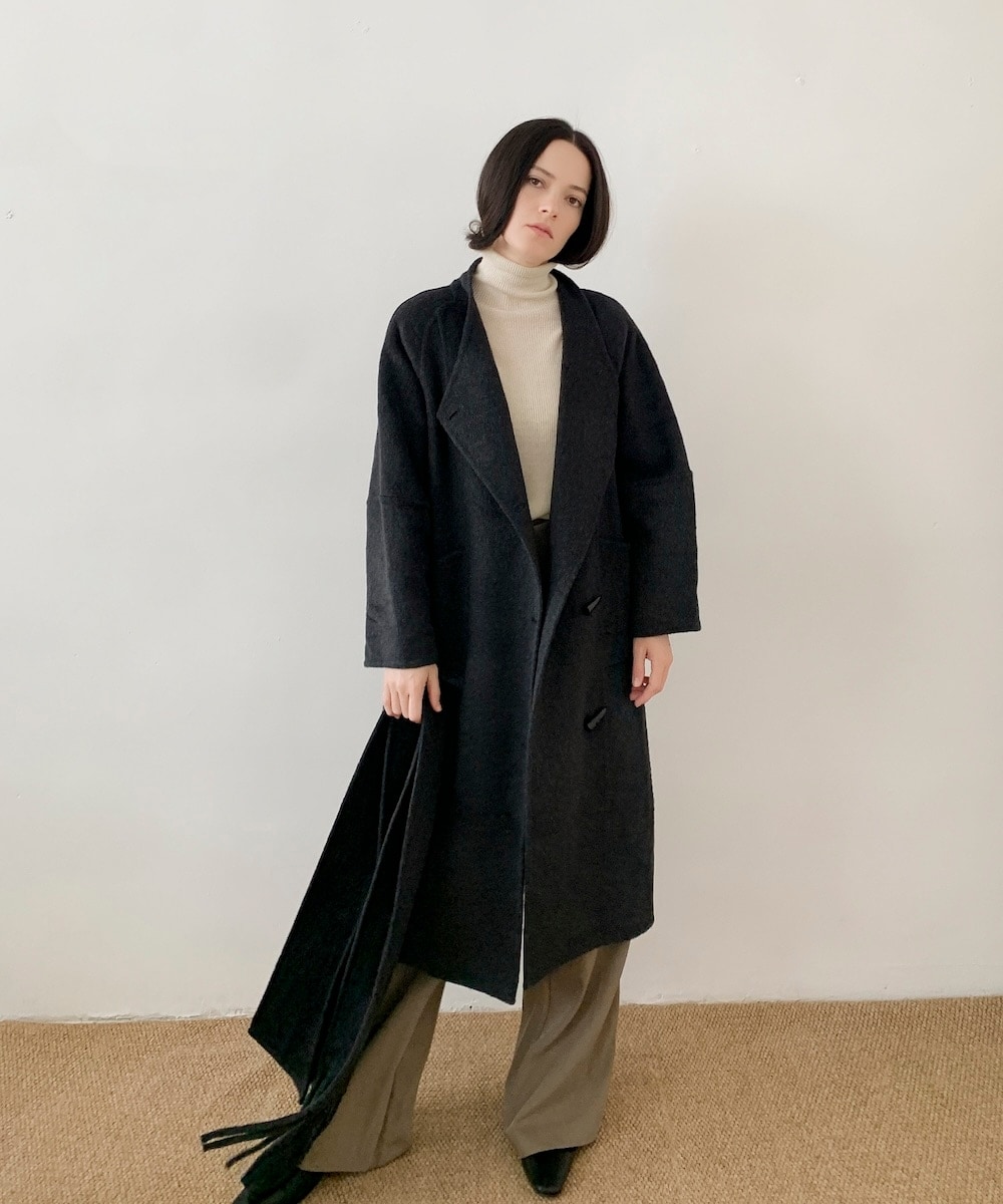 エヴィス ロングダッフルコート SHIPS any: メルトン ロング ダッフル コート | シップス エニィ