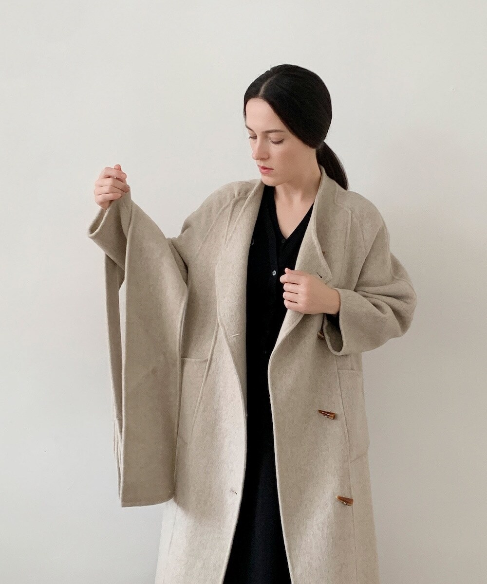 MONTGOMERY/モンゴメリー 別注 140sパイル ロングダッフルコート