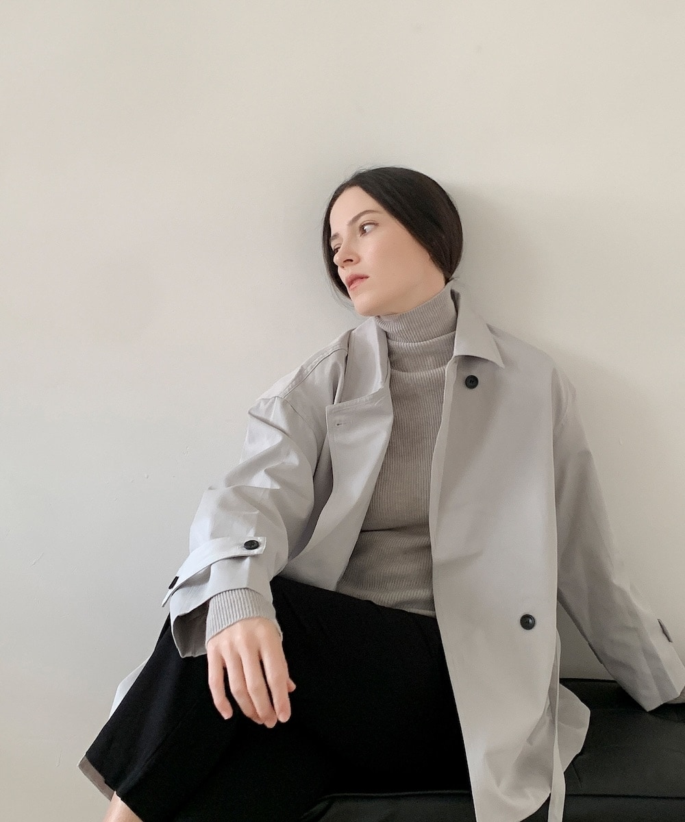 DECADE CLASSIC】ウール ステンカラーオーバーコート | ディケイド