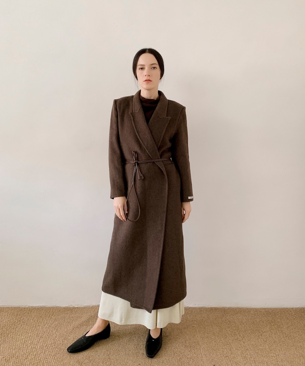 DECADE CLASSIC ウールアルパカチェスターコート | ディケイド