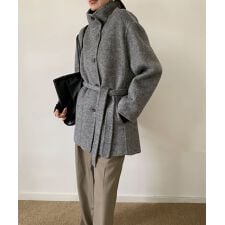 ディケイドクラシック(DECADE CLASSIC)のDECADE CLASSIC リバーウールステンカラーコート