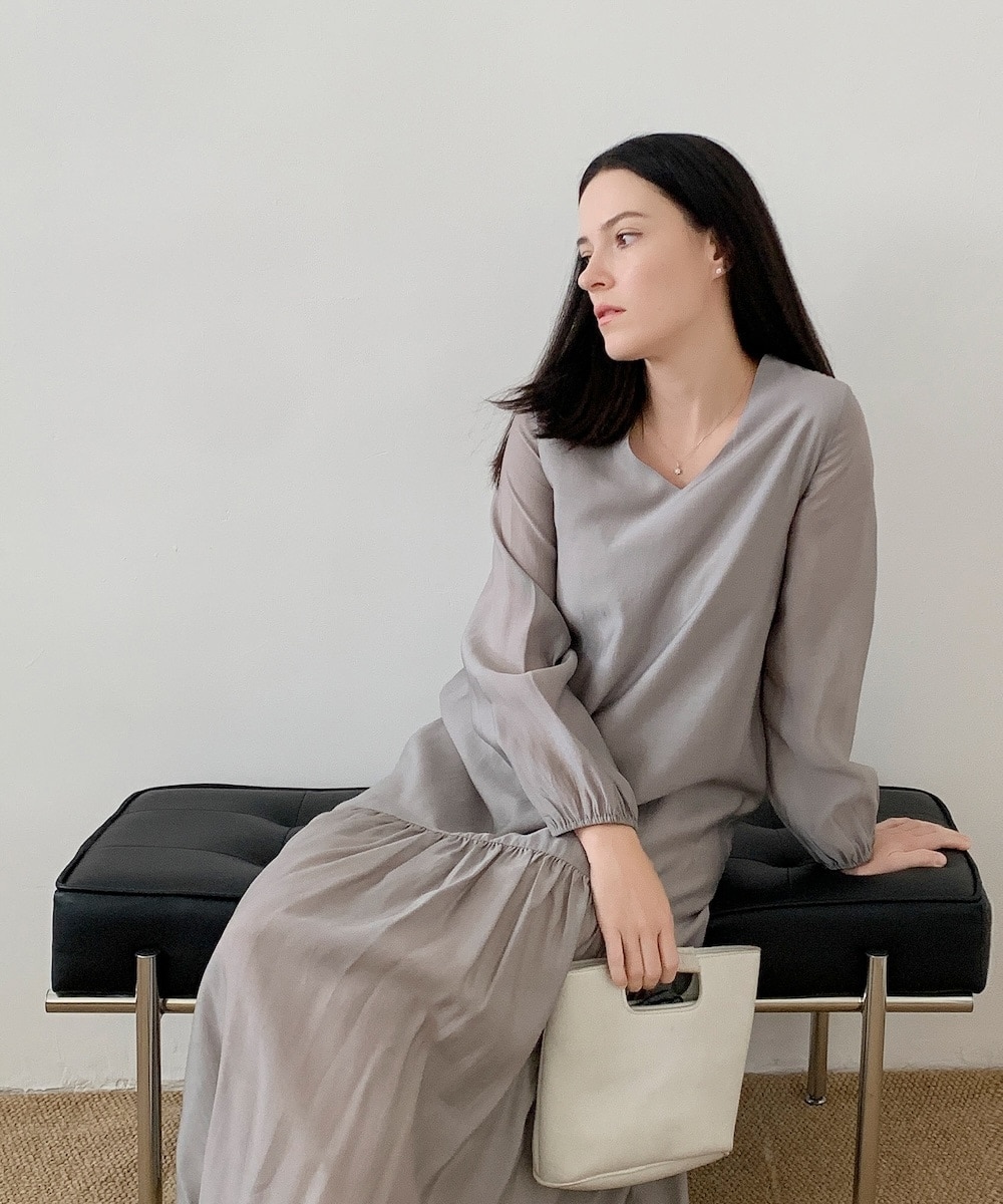 JOURNAL STANDARD L'ESSAGEタイプライターマキシワンピース タイプライターマキシワンピース | ジャーナルスタンダード レサージュ