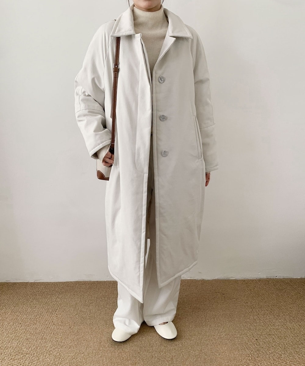 DECADE CLASSIC】ウール ステンカラーオーバーコート | ディケイド