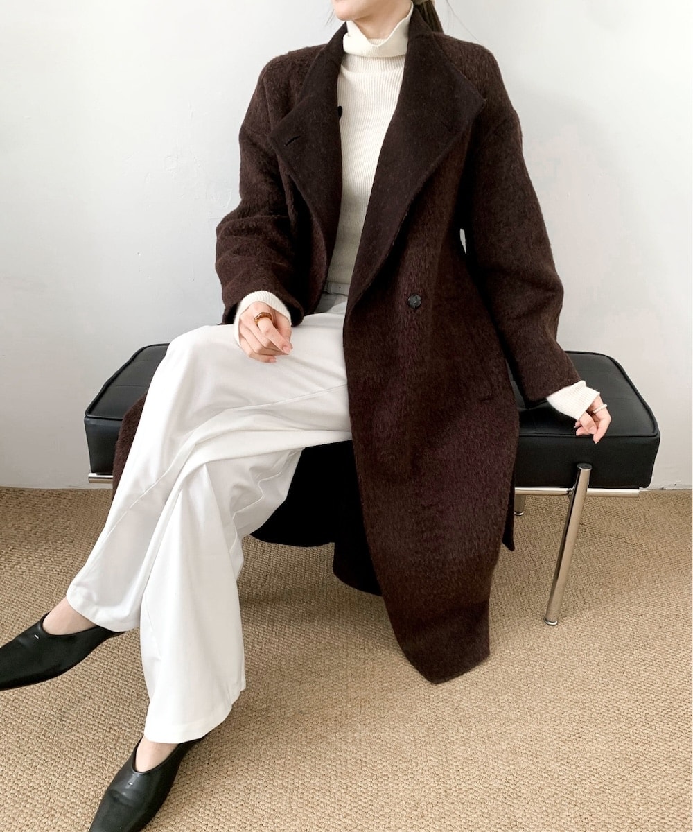 DECADE CLASSIC】ウール ステンカラーオーバーコート | ディケイド