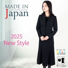 喪服 礼服 ブラックフォーマル レディース 大きいサイズ ロング丈 夏 夏用 日本製