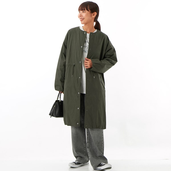 ノーカラーショート コート | エニィスィス(ANY SIS) | マルイウェブ