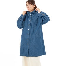 7.8OZデニムフード付きコート