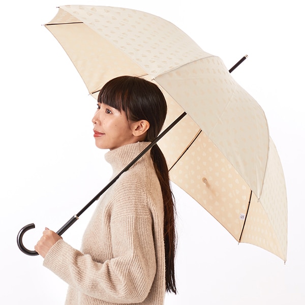 agnes b. (アニエスベー) ドット柄 雨傘 (長傘） | アニエスベー(agnes