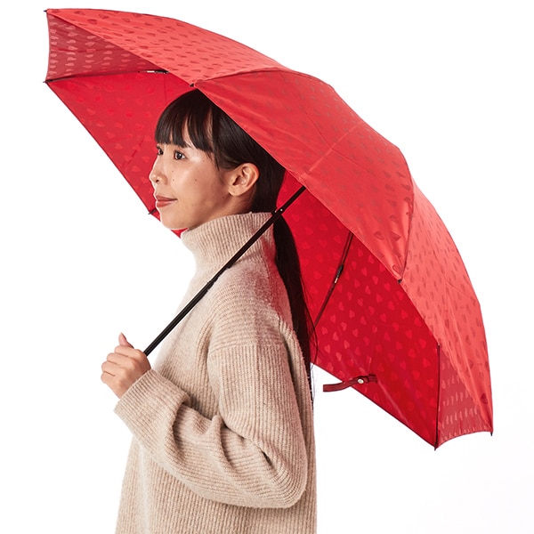 agnes b.(アニエスベー) ギンガムチェック先染め雨傘（折り畳み・ミニ