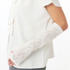 ランバンコレクション　レース手袋