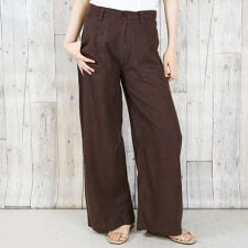 リネンベイカーワイドパンツ