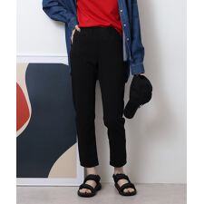 接触冷感ロング丈ストレッチパンツ