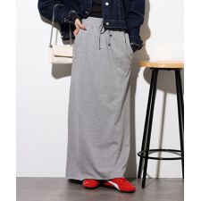 アットワン(atONE)のミニ裏毛セミタイトマキシスカート