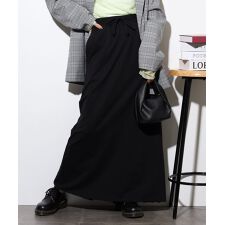 アットワン(atONE)のミニ裏毛セミタイトマキシスカート