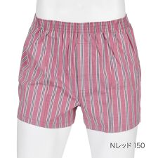 【fukuske(フクスケ) 】 トランクス ストライプ柄 前開き ストレッチ布生地(SY1-0