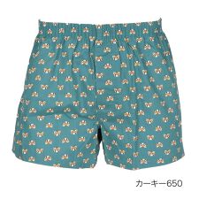 【fukuske FUN(フクスケファン)】 トランクス レッサーパンダ総柄 プリント