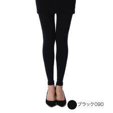 デイリー満足(daily manzoku)の【デイリー満足】 レギンス 無地 10分丈 後長マチ付き(090-4221)