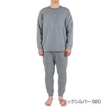 【Colantotte】 ルームウェア 無地 上下セット 十分袖 血行促進(HRT-6007)