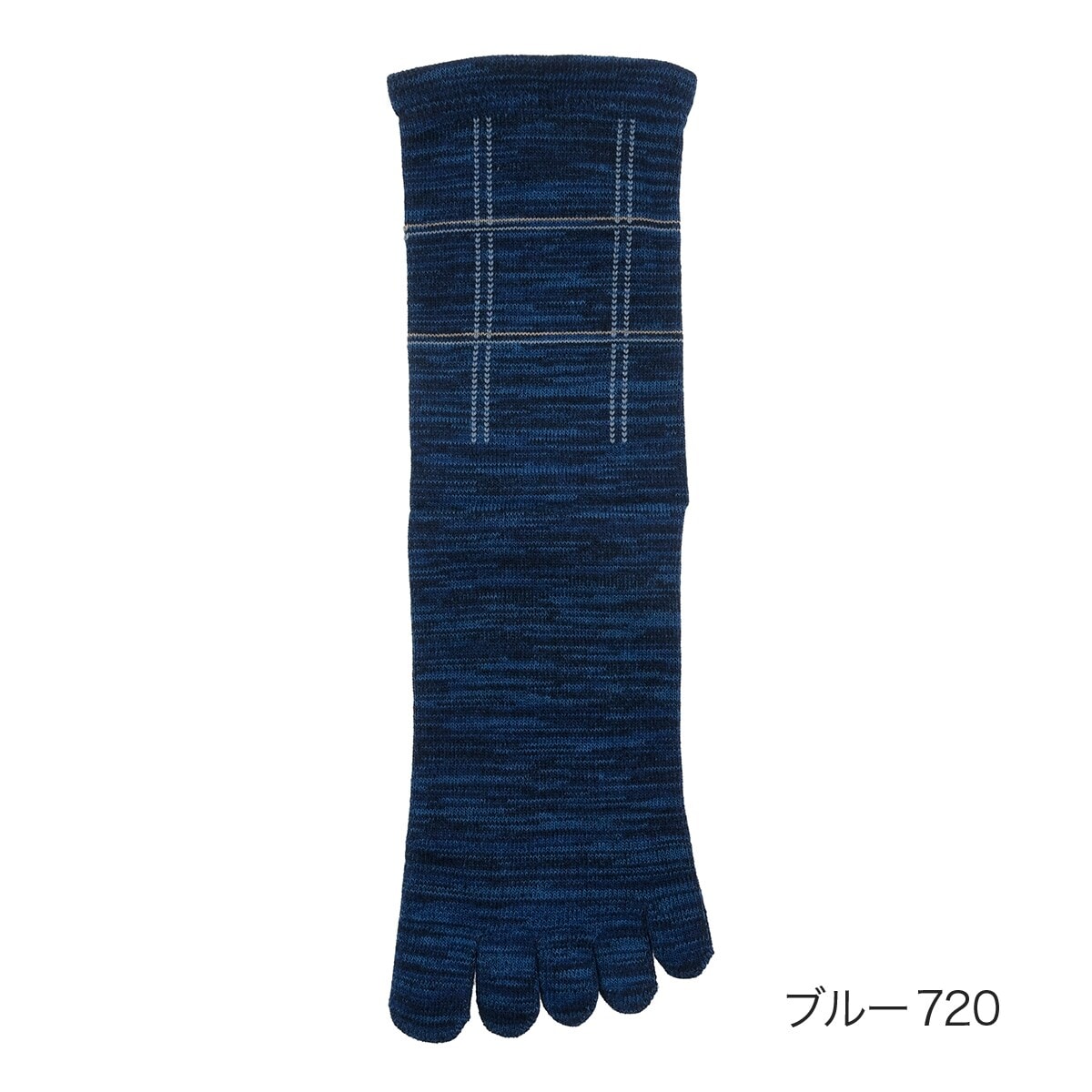 【FUKURASHI(ふくらし)】 靴下 無地 ゆるピ丈 5本指 表糸綿100％ しめつけにくい