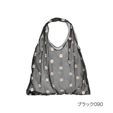【. fukuske】 バッグ マーガレット柄 チュール素材