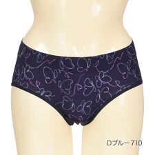 【Wpc.Patterns】 サニタリーショーツ ブルーミングチューリップ バタフライリボン 成型