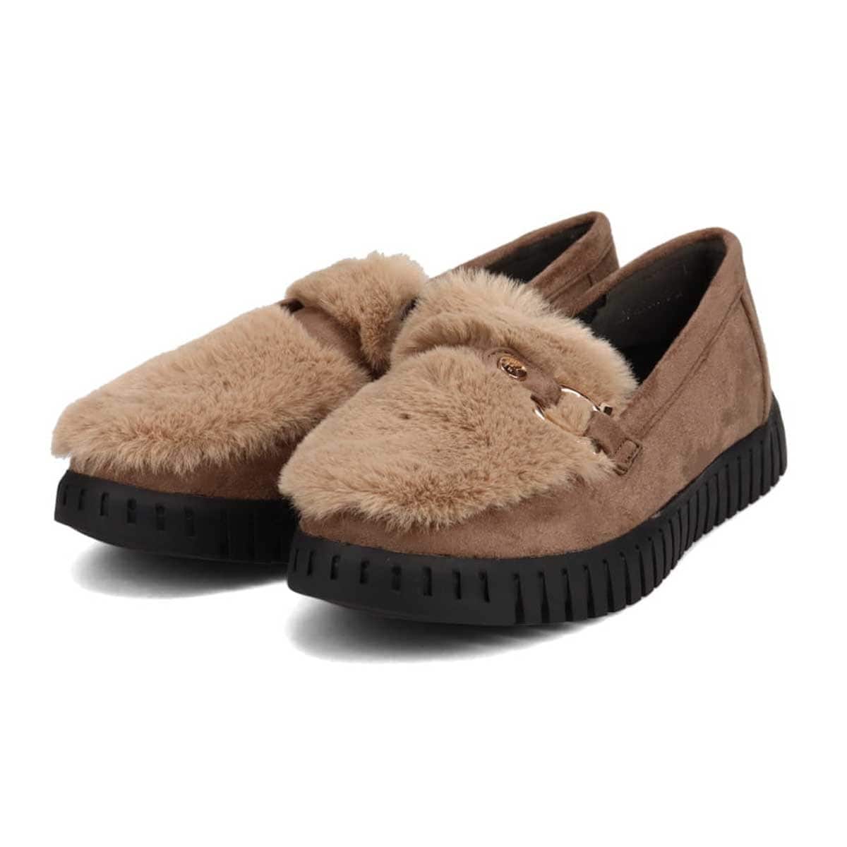 【撥水加工】HIROKO KOSHINO FEMME フェミニンテイスト モカシンシューズ