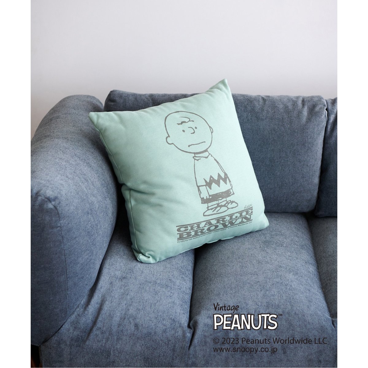 PEANUTS×JOURNAL STANDARD FURNITURE】CUSHION 45I NE