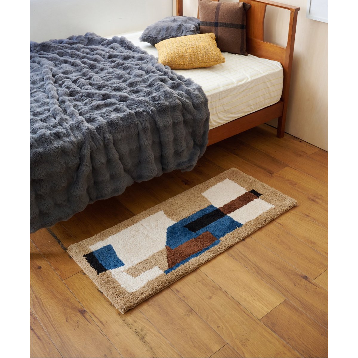 [�}���C]GEOMETRIC MAT 50×120 �W�I���g���b�N�}�b�g/�W���[�i���X�^���_�[�h�t�@�j�`���[�iJOURNAL STANDARD FURNITURE�j �u���[