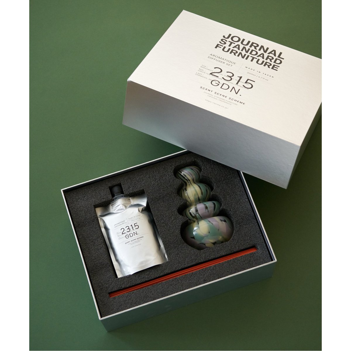[}C]JSF AROMATIC DIFFUSER SET fBt[U[ Zbg 2315GDN/W[iX^_[ht@j`[iJOURNAL STANDARD FURNITUREj zCgx[X