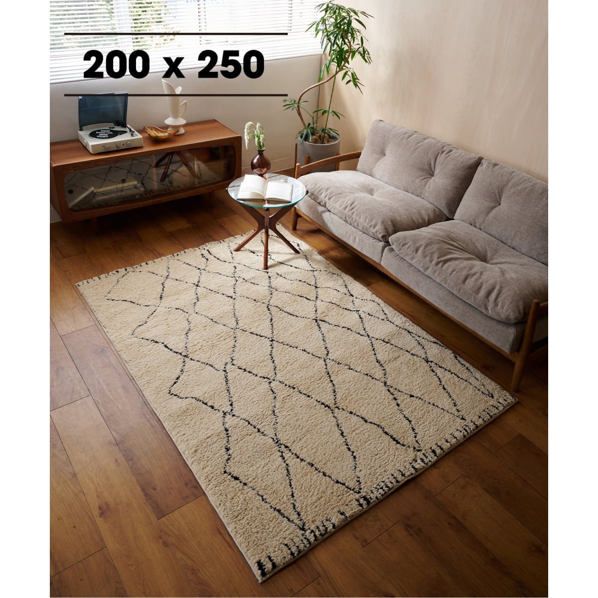 GEOMETRIC RUG 200×200 ジオメトリックラグ | ジャーナルスタンダード