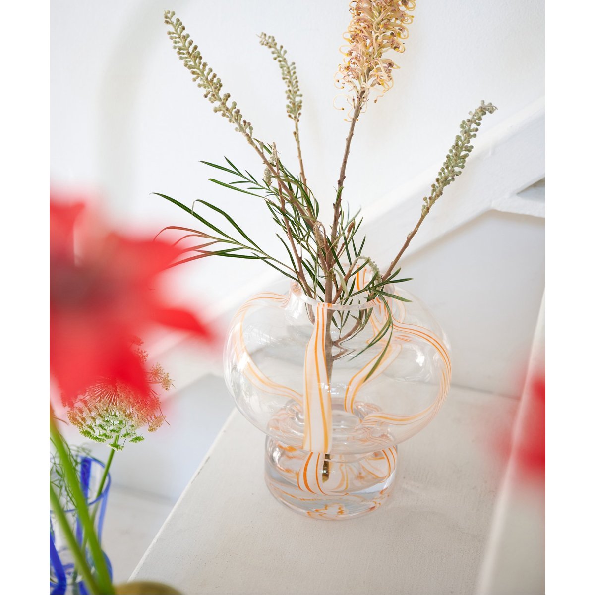 GLASS VASE ROBBIA フラワーベース 花器 花瓶 | ジャーナル