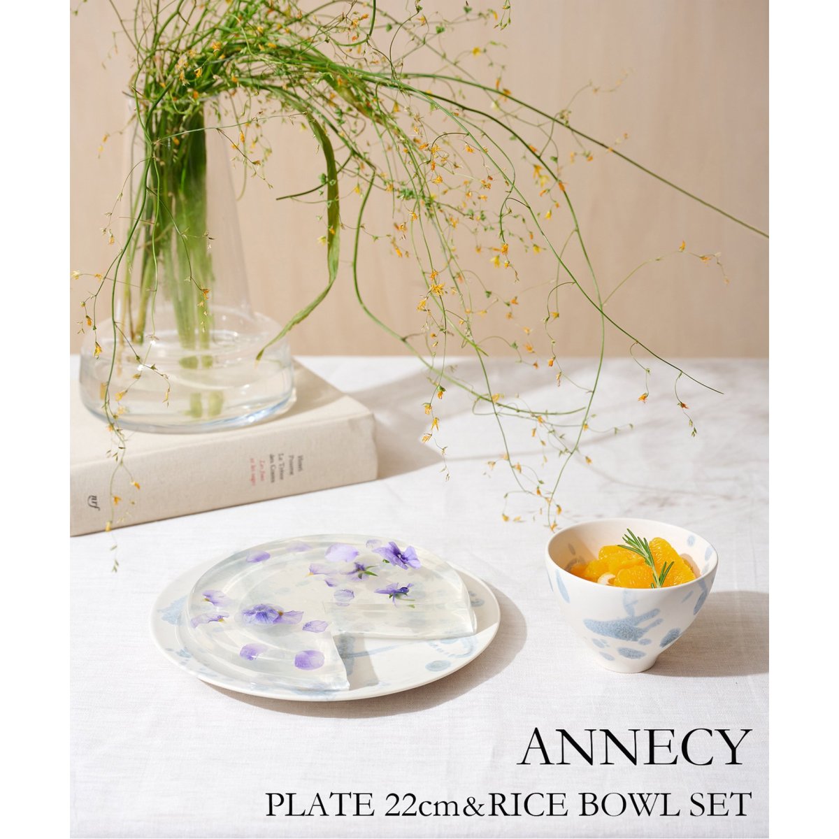 [}C]ySAKUZAN/TNUzJSFʒ ANNECY PLATE 22cm RICE BOWL SE/W[iX^_[ht@j`[iJOURNAL STANDARD FURNITUREj u[ A