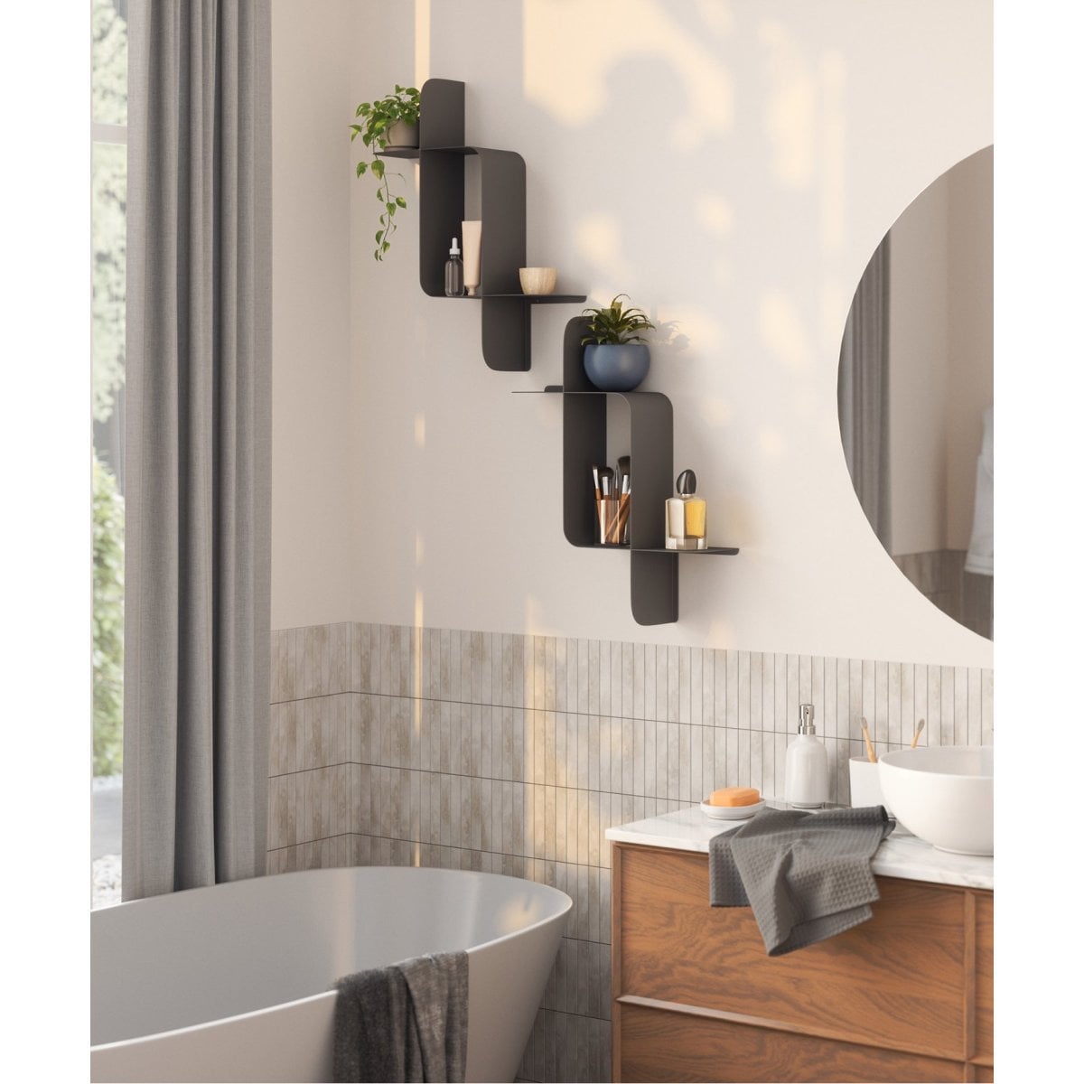 [}C]sWEBtyumbra/AuzMONTAGE METAL 2pcs VFt/W[iX^_[ht@j`[iJOURNAL STANDARD FURNITUREj ubN