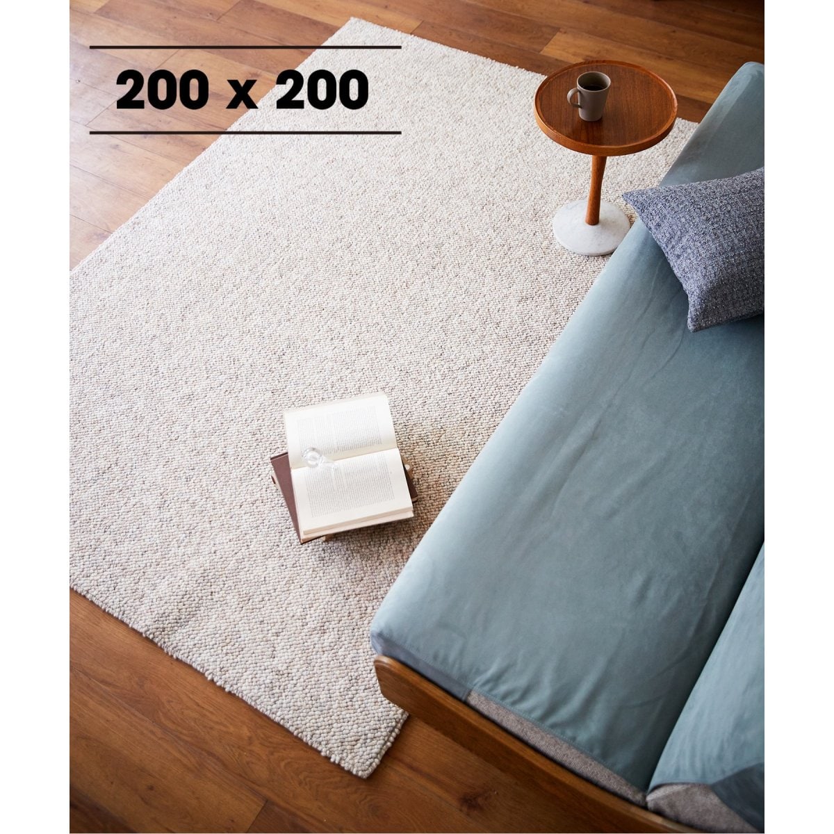[}C]WHITTIER RUG 200x200 EBbeBA O/W[iX^_[ht@j`[iJOURNAL STANDARD FURNITUREj i`
