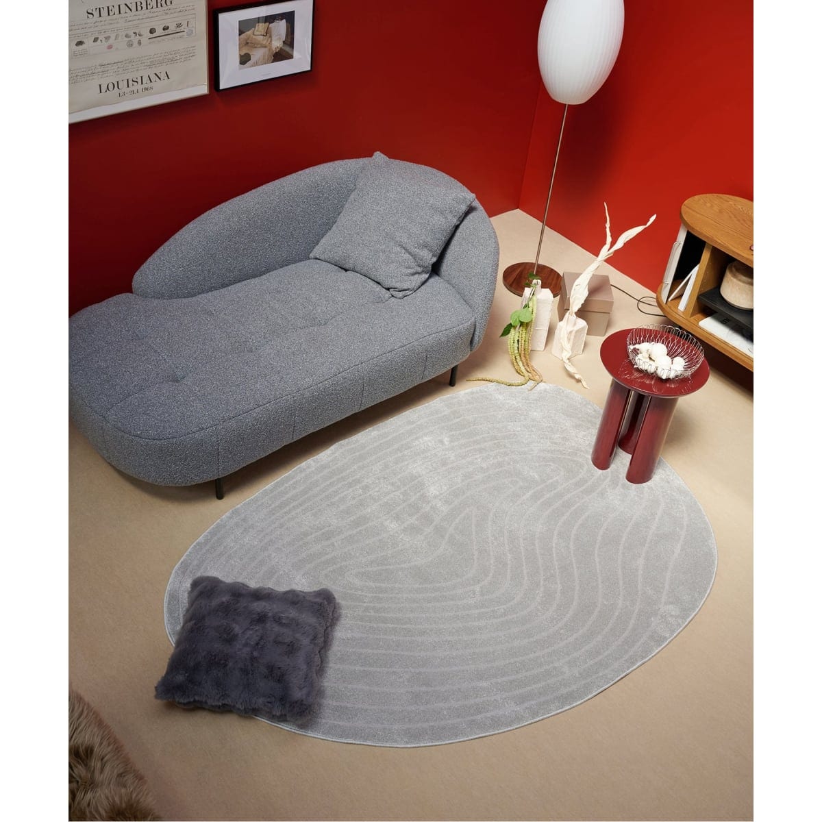 [}C]SARA RUG 133X195 T O/W[iX^_[ht@j`[iJOURNAL STANDARD FURNITUREj O[