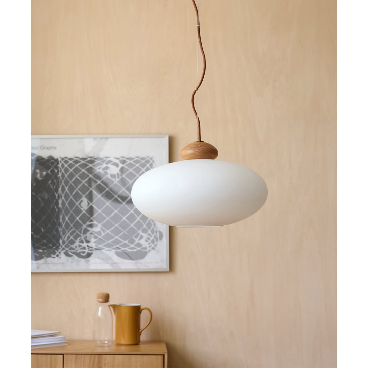 [}C]LUCCA PENDANT LAMP OAK bJ y_gv/W[iX^_[ht@j`[iJOURNAL STANDARD FURNITUREj \m^J[ K