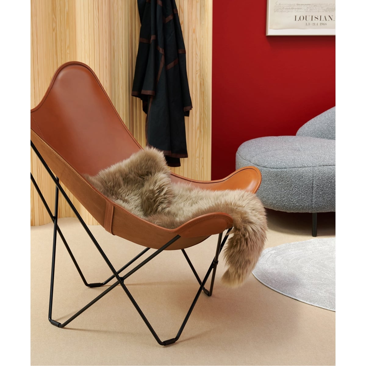 [}C]SHEEPSKIN V[vXL O 90×60cm/W[iX^_[ht@j`[iJOURNAL STANDARD FURNITUREj uE