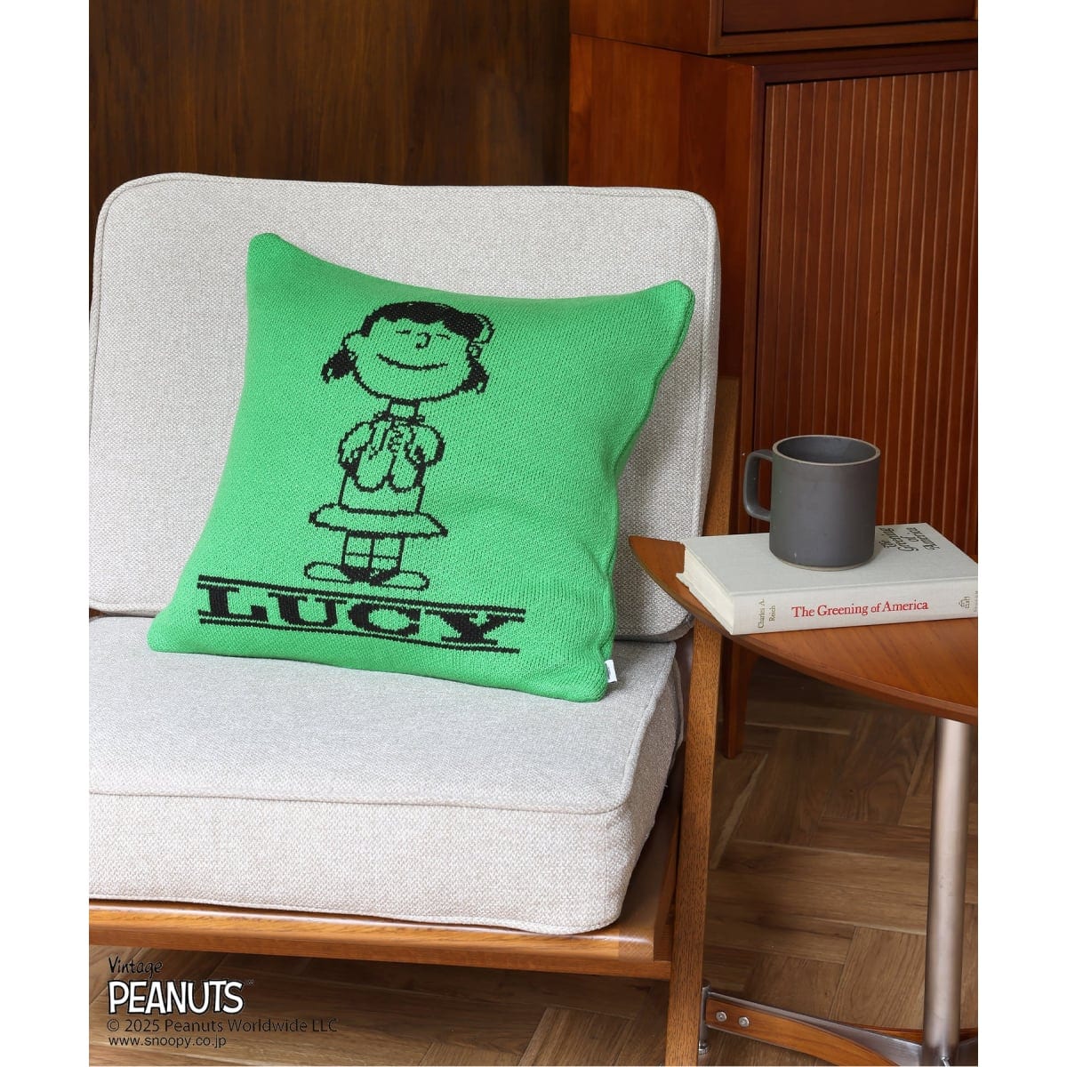 [}C]yPEANUTS×SPORTS WEAR by JSFzʒ KNIT CUSHION NbVJ/W[iX^_[ht@j`[iJOURNAL STANDARD FURNITUREj O[