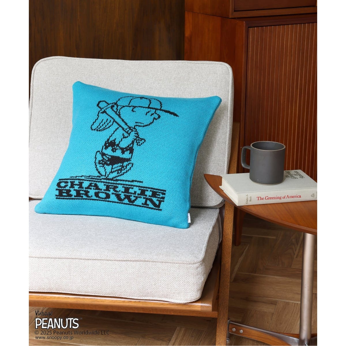 [}C]yPEANUTS×SPORTS WEAR by JSFzʒ KNIT CUSHION NbVJ/W[iX^_[ht@j`[iJOURNAL STANDARD FURNITUREj u[ A