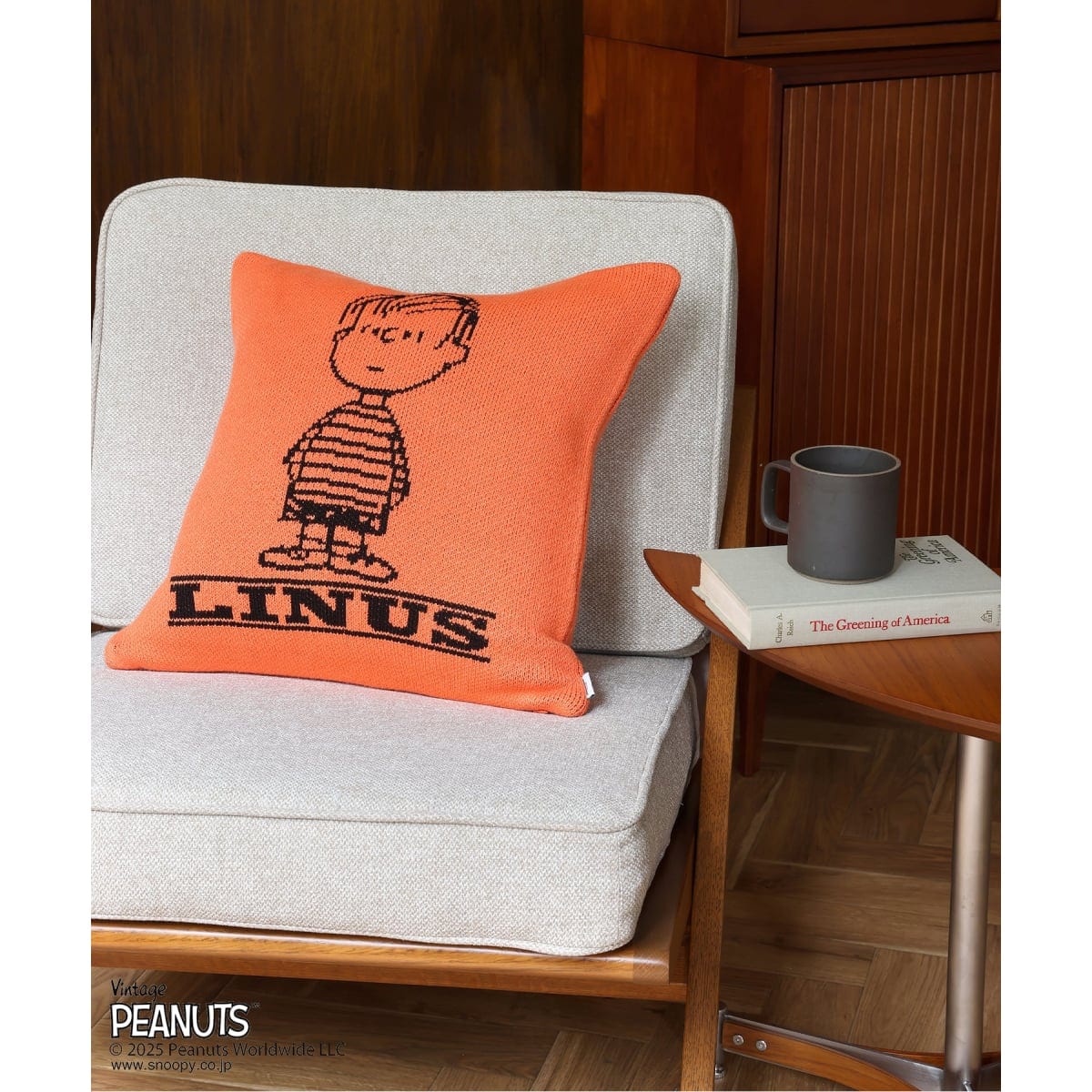 [}C]yPEANUTS×SPORTS WEAR by JSFzʒ KNIT CUSHION NbVJ/W[iX^_[ht@j`[iJOURNAL STANDARD FURNITUREj IW