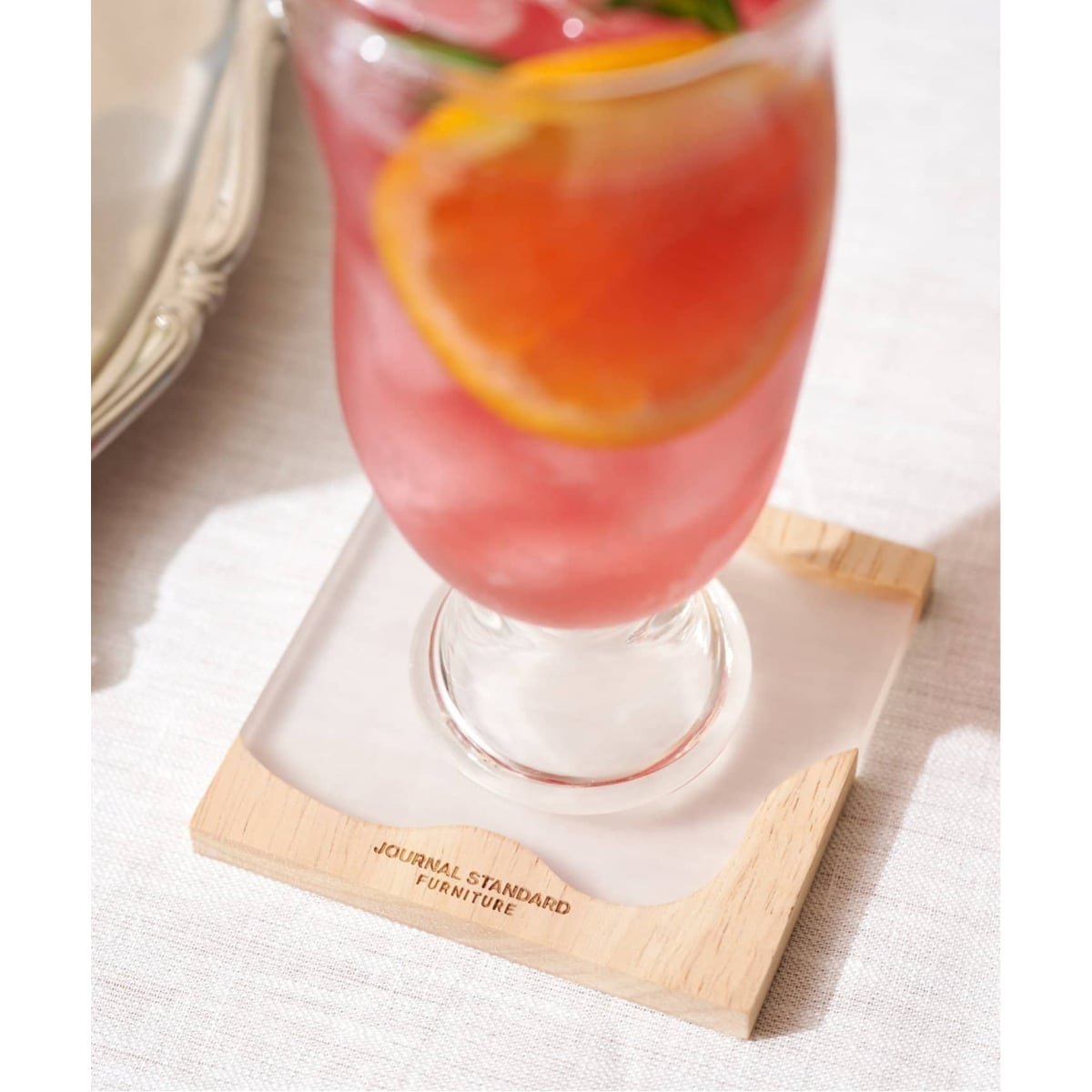 [}C]RESIN COASTER SQUARE R[X^[/W[iX^_[ht@j`[iJOURNAL STANDARD FURNITUREj \m^J[ K