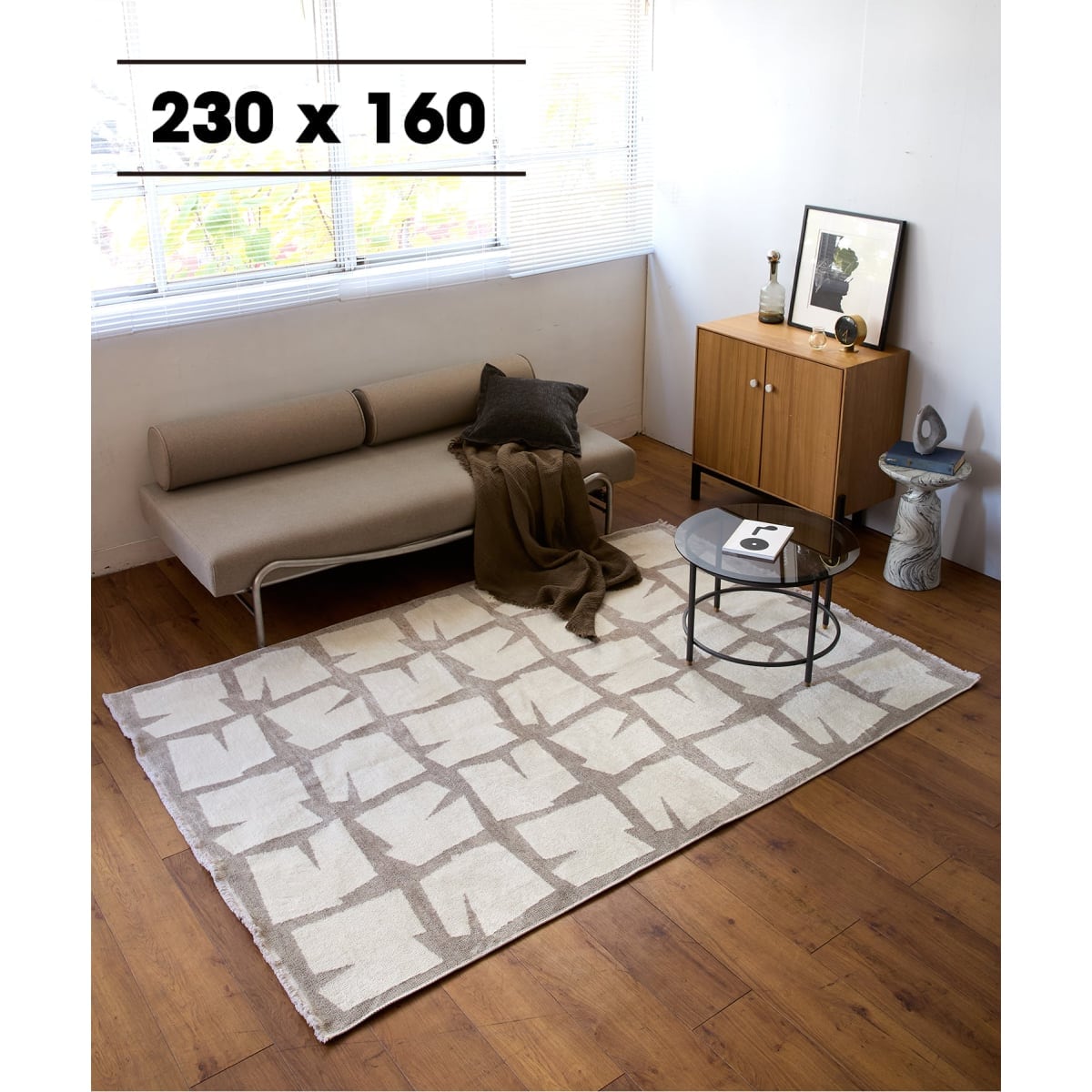 [�}���C]DINAN RUG 230X160 �f�B�i�� ���O/�W���[�i���X�^���_�[�h�t�@�j�`���[�iJOURNAL STANDARD FURNITURE�j �O���[