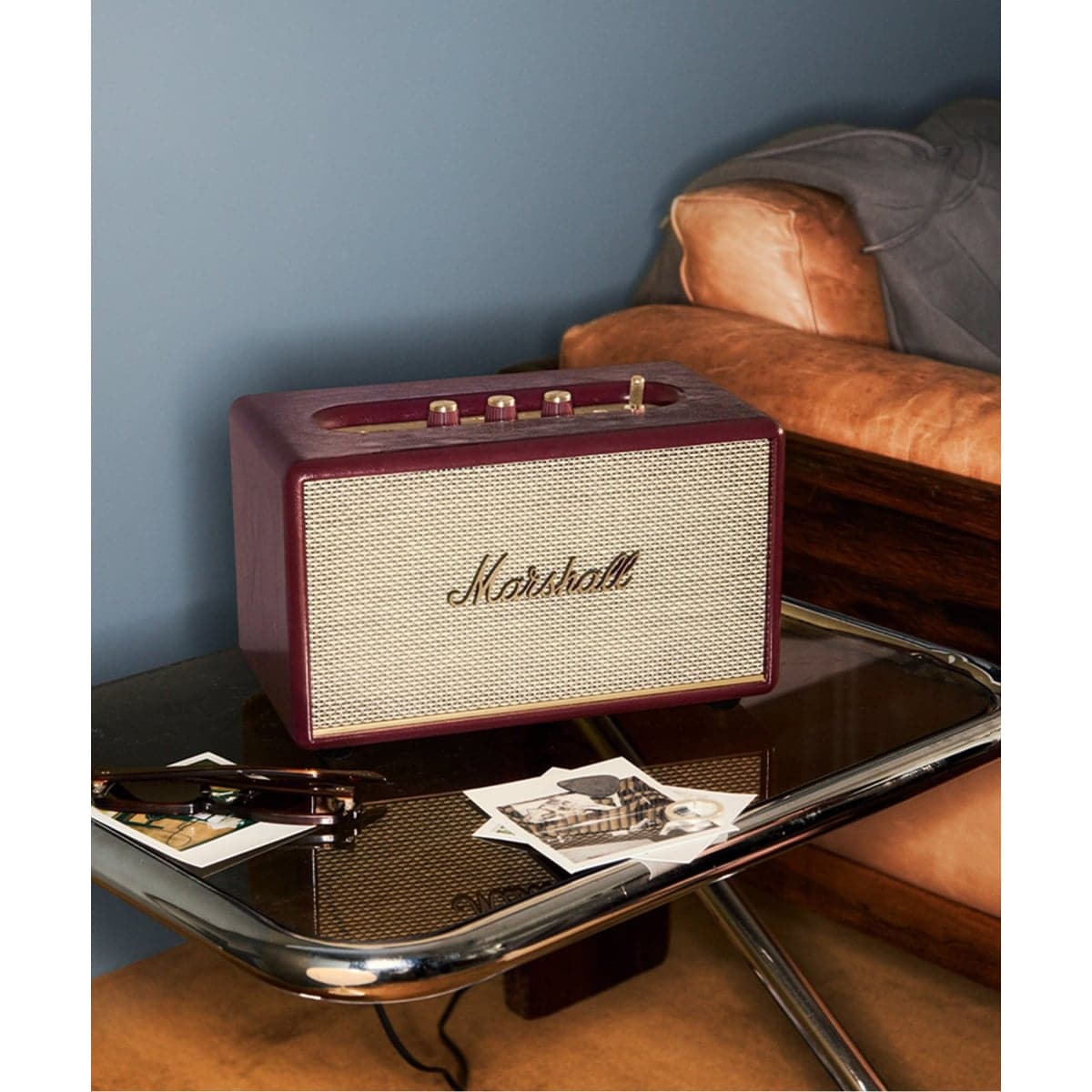 [�}���C]���yMarshall/�}�[�V�����zActon III Bluetooth Burgundy �X�s�[�J/�W���[�i���X�^���_�[�h�t�@�j�`���[�iJOURNAL STANDARD FURNITURE�j �{���h�[