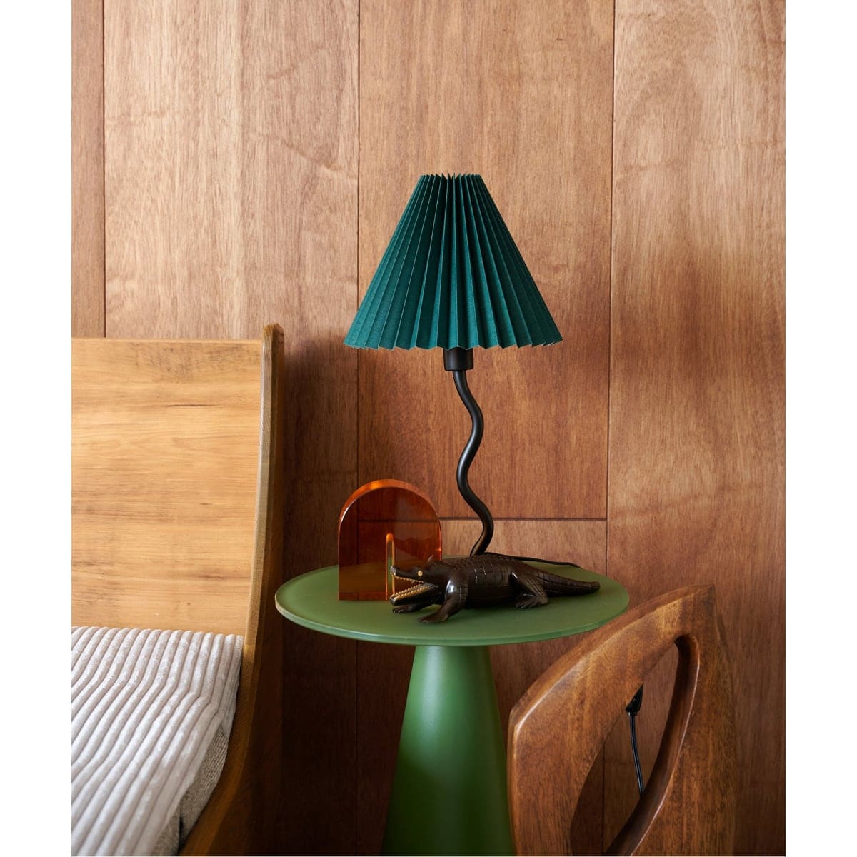 [�}���C]�s�\��tWAVY TABLE LAMP COLOR �E�F�[�r�[ �e�[�u�� �����v/�W���[�i���X�^���_�[�h�t�@�j�`���[�iJOURNAL STANDARD FURNITURE�j �O���[��