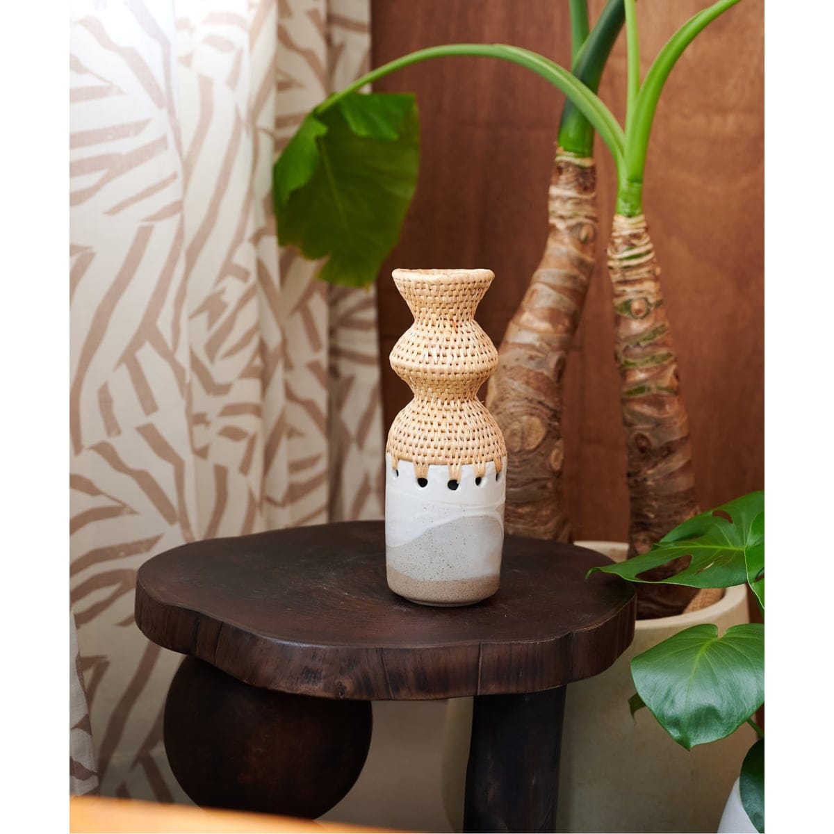 [�}���C]�s�\��tMIX WOVEN VASE FLOW �t�����[�x�[�X/�W���[�i���X�^���_�[�h�t�@�j�`���[�iJOURNAL STANDARD FURNITURE�j �\�m�^�J���[ K