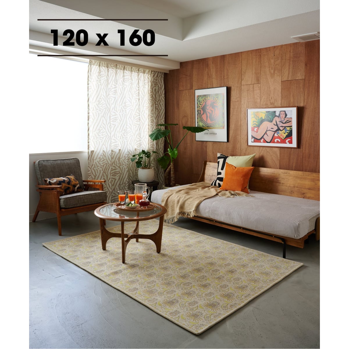 [�}���C]�s�\��tBLOOMPAISLEY RUG 120X160 �u���[���y�C�Y���[ ���O/�W���[�i���X�^���_�[�h�t�@�j�`���[�iJOURNAL STANDARD FURNITURE�j �C�G���[