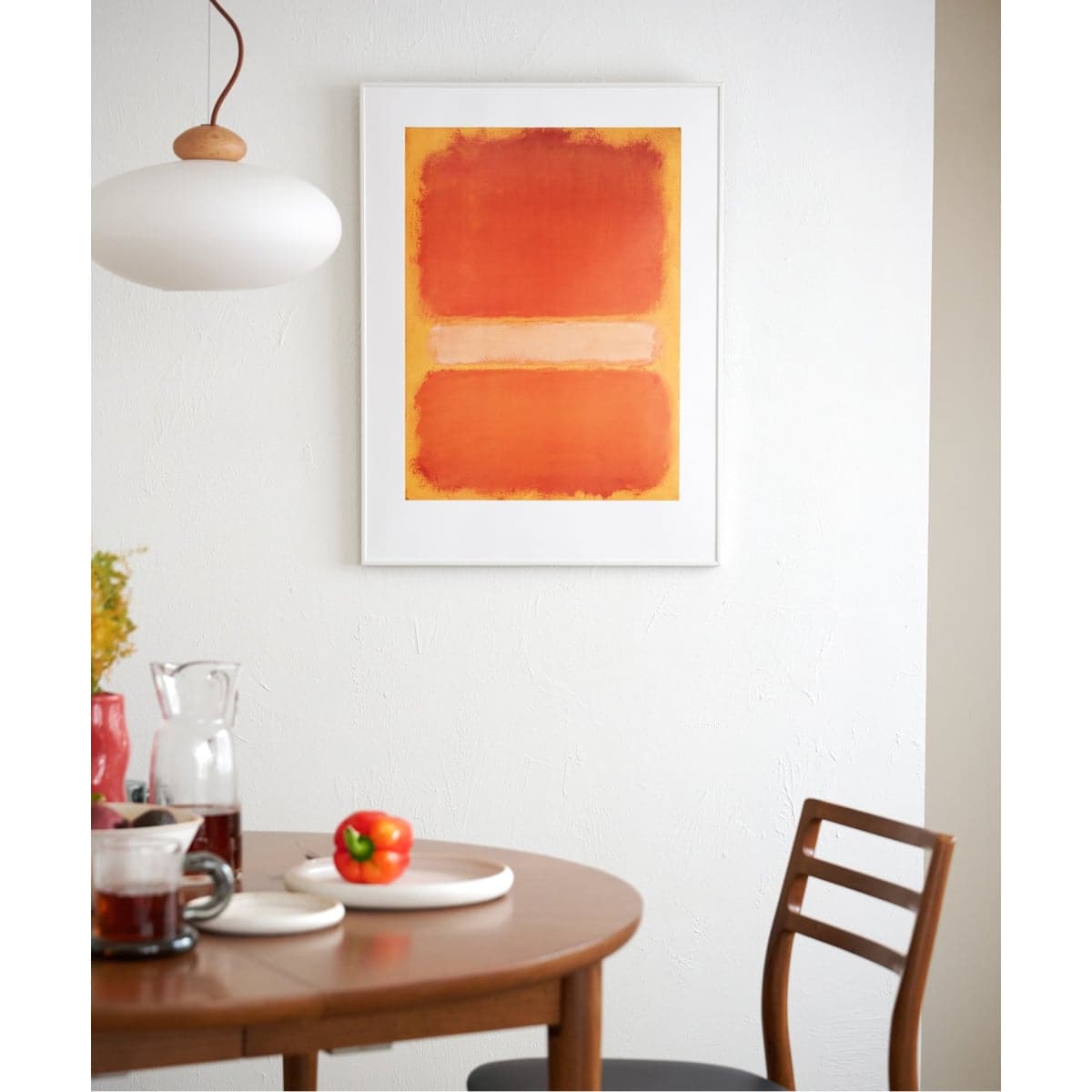 [�}���C]13 POSTER ROTHKO �A�[�g�t���[��/�W���[�i���X�^���_�[�h�t�@�j�`���[�iJOURNAL STANDARD FURNITURE�j �\�m�^�J���[ K