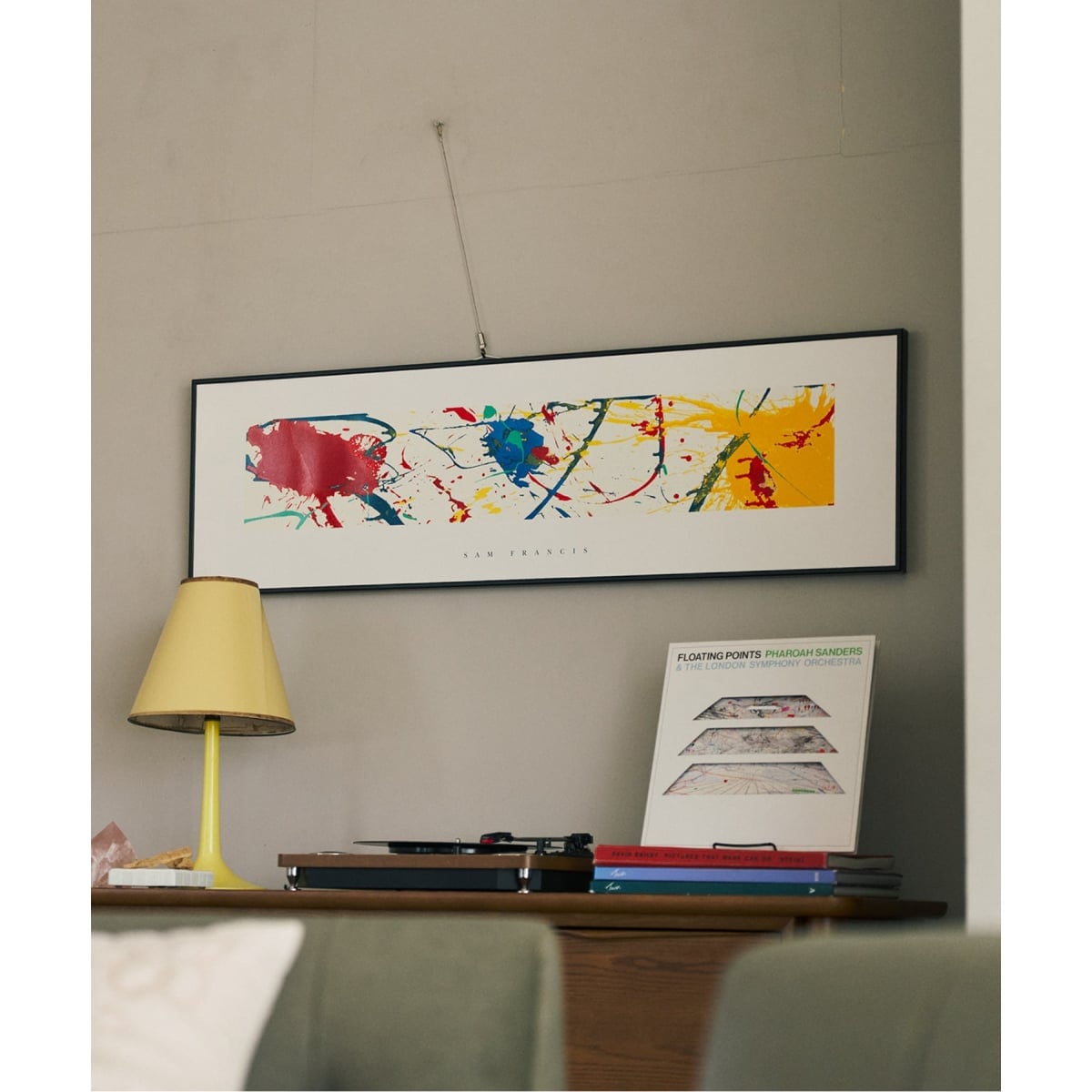 [�}���C]15 POSTER SAM FRANCIS �A�[�g�t���[��/�W���[�i���X�^���_�[�h�t�@�j�`���[�iJOURNAL STANDARD FURNITURE�j �\�m�^�J���[ K